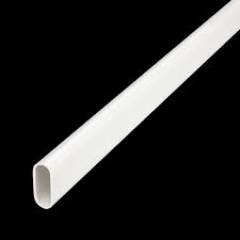 OVAL CONDUIT 13MMX3M WHI